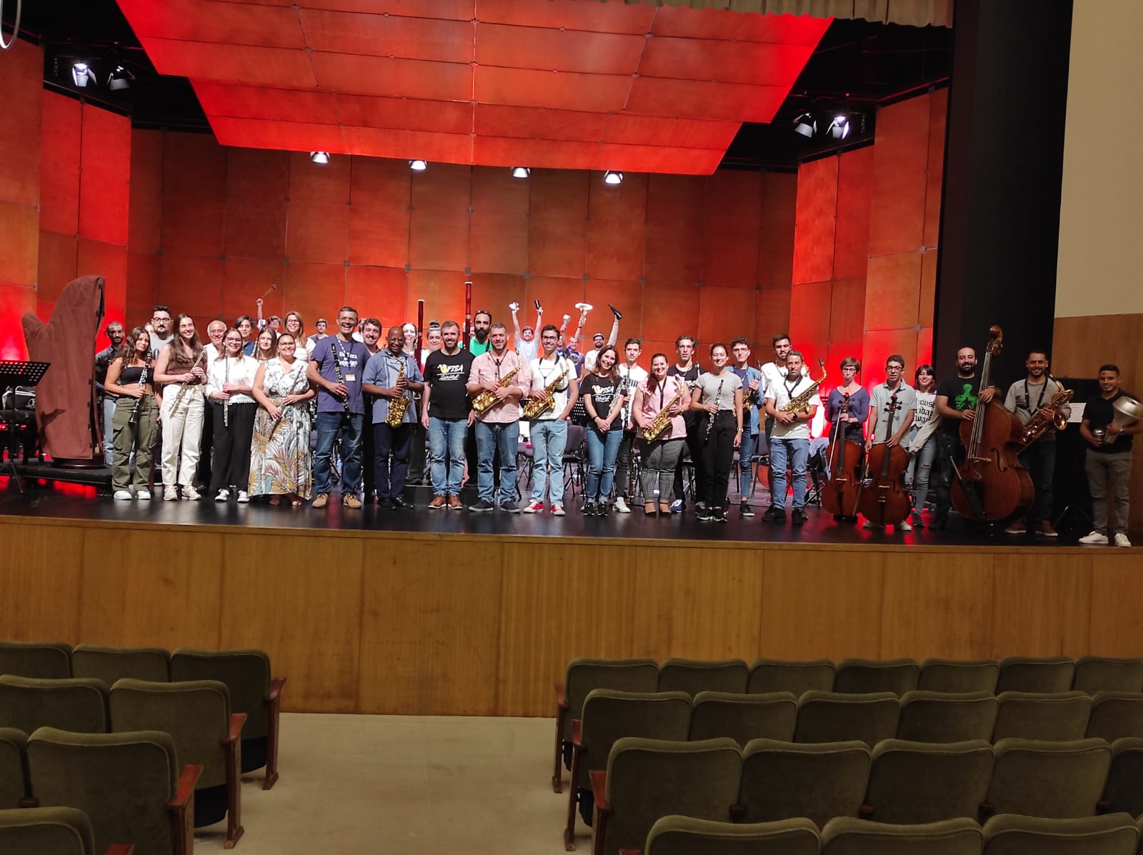 Participantes de uma edição anterior do festival